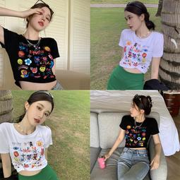 T恤 短袖T恤 圓領T恤 休閒運動體恤 國潮ins短袖 潮牌男T恤 寬鬆嘻哈歐美街頭潮流五分情侶半截袖上衣 潮TEE【滿299元發貨】 歷史價格詳細信息