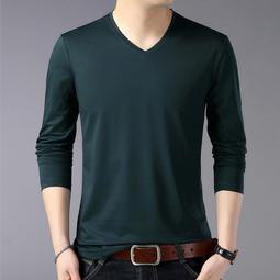 長袖t恤 大尺碼上衣男 厚薄可選 寬鬆圓領 連帽 加大尺碼連帽衫 韓版春秋裝 男士青年大碼衛衣 歷史價格詳細信息