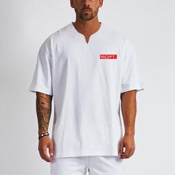 男士短袖 夏季V領寬鬆胖子短袖潮流刺繡男裝棉麻短袖t恤 中國風男裝 亞麻七分袖男 透氣舒適男上 歷史價格詳細信息