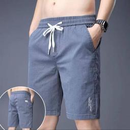 短褲男 冰絲短褲 速乾短褲 冰絲短褲 夏季冰絲五分褲男士寬松直筒韓版褲子運動系帶沙灘短褲男 男生短褲 沙灘褲 歷史價格詳細信息