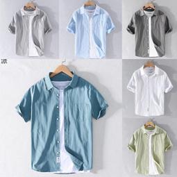 【現貨】純色襯衫  男士高級感上衣 古巴領卡其襯衫  男裝垂感長袖襯衣男V領顯瘦 長袖襯衫 男襯衫 襯衫 上衣 衛衣 歷史價格詳細信息