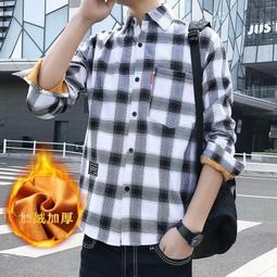 長袖襯衫刷毛襯衫加厚襯衫打底衫男保暖現貨秒發【55折】【雙倍加厚】秋冬男士刷毛襯衫男保暖襯衫加厚印花格子寸衣服男裝 歷史價格詳細信息