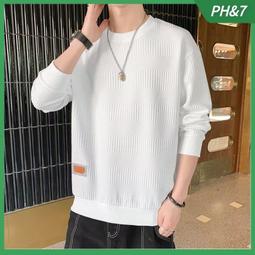 台灣現貨秋冬大學T男士2022新款潮牌ins寬鬆韓版男生休閒圓領長袖t恤  露天市集  全台最大的網路購物市集 歷史價格詳細信息