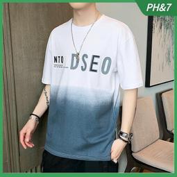 男士短袖T恤 夏季新款 現貨 撞色条纹上衣 男士短袖上衣 青少年圓領套頭上衣 寬鬆休閒 韓版潮流 休闲男上衣 短袖T恤-MINTS名仕男裝 歷史價格詳細信息