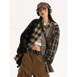 台灣現貨男士休閒長袖襯衫秋裝新款2021潮流寬鬆日系港風工裝襯衣外套  露天市集  全台最大的網路購物市集 歷史價格詳細信息