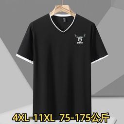 4XL-11XL大尺碼T恤 短袖T恤 純棉 圓領 潮牌 休閒T恤 精品上衣大尺寸t恤男新款滿天星夏季寬鬆潮流加肥加大短袖 歷史價格詳細信息