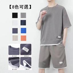 假兩件華夫格短袖T恤M-5XL大尺碼多色可選 夏季新款半袖短袖上衣男女五分袖衣服 韓版日系情侶t恤 學生t恤 跑步t 歷史價格詳細信息