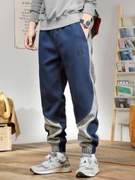 韓版百搭直筒褲束腳褲黑褲縮口褲  束腳褲 休閒褲男 運動褲子男女休閒長褲男 褲子男生衣著【FIZZE】 歷史價格詳細信息