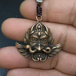 藏傳紫利馬銅雪獅金剛護身牌127 歷史價格詳細信息