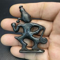 藏傳天鐵托甲忿怒蓮師鐵蝎怙身符 西藏文玩隨身法器護身掛件吊墜455 歷史價格詳細信息