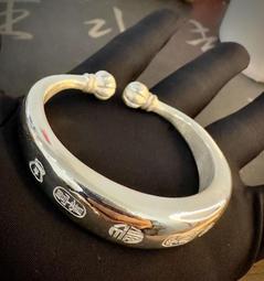 純手工鍛打999千足銀，男士銀戒指，十字架戒指，圖片為16克5265 歷史價格詳細信息