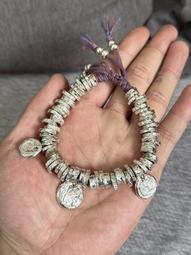 純手工鍛打999千足銀，男士銀戒指，十字架戒指，圖片為16克5265 歷史價格詳細信息