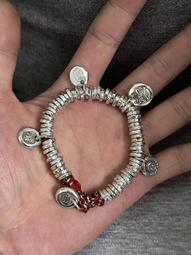 純手工鍛打999千足銀，男士銀戒指，十字架戒指，圖片為16克5265 歷史價格詳細信息