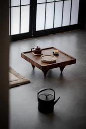 侘寂風原木復古邊桌小茶几 歷史價格詳細信息
