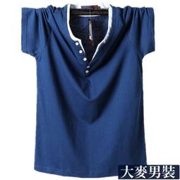 夏季新款男式短袖T恤加肥加大T恤圓領卡通T恤青少男半袖T恤男性衣服上衣T恤男裝休閒服裝-正正男裝 歷史價格詳細信息
