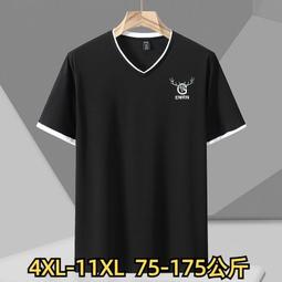 4XL-11XL大尺碼T恤 短袖T恤 純棉 圓領 潮牌 休閒T恤 精品上衣大尺寸t恤男新款滿天星夏季寬鬆潮流加肥加大短袖 歷史價格詳細信息