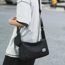 潮牌新款agnesb大容量字母簡約帆布包單肩購物休閒男女手提袋--麥包包 歷史價格詳細信息