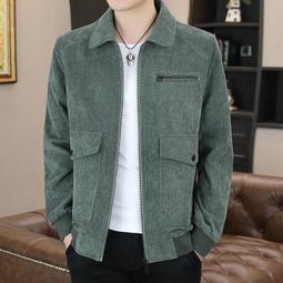 港風 燈絨芯 薄外套 M-2XL 長袖襯衫 寬鬆百搭 素色 上衣男 襯衫男-潮流e線 歷史價格詳細信息