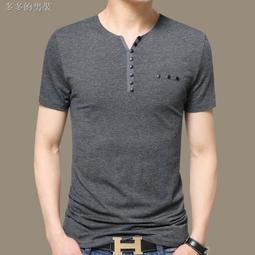 男士短袖 夏季V領寬鬆胖子短袖潮流刺繡男裝棉麻短袖t恤 中國風男裝 亞麻七分袖男 透氣舒適男上 歷史價格詳細信息