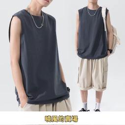 運動素色落肩背心男 純棉大尺碼速乾無袖訓練衣 寬鬆輕薄 透氣舒適 高彈力 健身房 跑步-毛毛男裝 歷史價格詳細信息