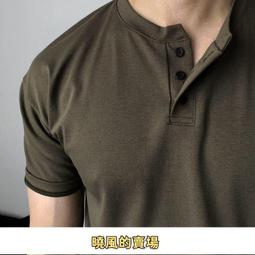 亨利領短袖襯衫 立領襯衫 套頭襯衫 百搭日系風 韓版寬鬆外搭襯衫 情侶襯衫 大尺碼學院風工作襯衫短袖襯衫（JHP212） 歷史價格詳細信息