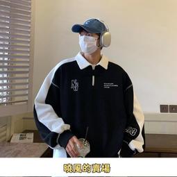衛衣男 上衣男 秋季薄款長袖T恤男翻領青年衣服男士小衫寬松加大碼 歷史價格詳細信息