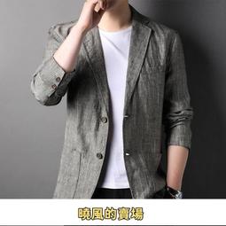 休閑加肥加大西裝外套23春季新款韓版帥氣男西服修身高級感上衣-毛毛男裝 歷史價格詳細信息