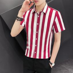 襯衫 短袖襯衫 嗉面襯衣 大尺碼襯衫 韓版夏季新款嗉色襯衫 休閒短袖襯衫 商務上班工作職業襯衫 男生衣著 歷史價格詳細信息