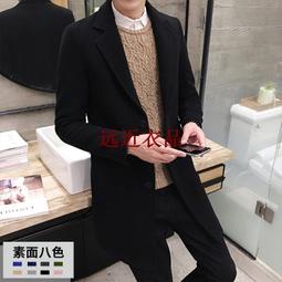 大尺碼男裝風衣中長款外套秋冬新款刺繡商務加厚水貂絨加肥加大衣男-时尚男装 歷史價格詳細信息
