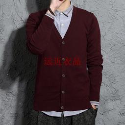新品 男裝新款韓版V領條紋復古日系套頭慵懶風毛衣男小眾設計-可開發票 歷史價格詳細信息