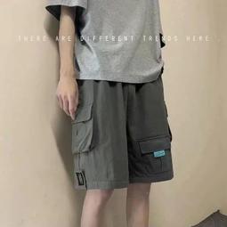 韓版 工裝短褲 大口袋 彈性纖維材質 修身 硬挺版型 大尺碼 車線造型 休閒款褲 抽繩 工作短褲 大尺碼短褲 1693 歷史價格詳細信息