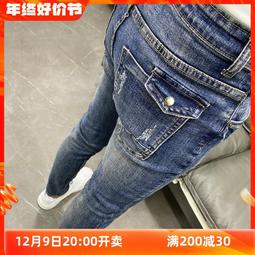 【好康】男士修身小腳九分休閒褲春秋2023新款痞帥束口褲潮流百搭時尚褲子 歷史價格詳細信息