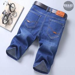 大尺碼 牛仔短褲 牛仔短褲男 男生短褲 夏季 休閒短褲 設計感  韓版 潮牌 五分褲 多口袋 工作褲 直筒工装 歷史價格詳細信息