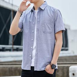 青年牛仔襯衣休閑外套潮流韓版春夏季男士寬松長袖襯衫棉上衣百搭-靚仔男裝 歷史價格詳細信息