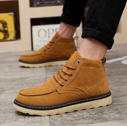 【潮鞋基地】中幫休閒鞋潮流高幫男鞋秋冬新款英倫板鞋男士中邦鞋子 歷史價格詳細信息