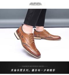 個性布洛克雕花正裝男鞋商務英倫新郎德比牛皮皮鞋男內增高結婚鞋 歷史價格詳細信息