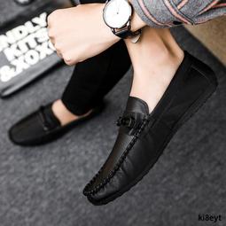 豆豆鞋 夏季新款休閒鞋 懶人鞋 百搭軟底透氣樂福鞋 男鞋 歷史價格詳細信息