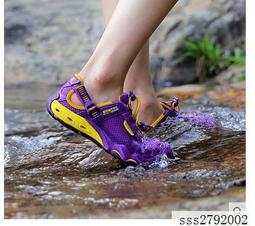 溯溪鞋男透氣防滑夏季戶外登山鞋男涉水釣魚速乾徒步沙灘鞋 歷史價格詳細信息