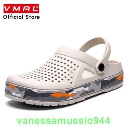 夏季沙灘洞洞潮鞋 男士涼鞋 鏤空沙灘鞋 休閒鞋一腳蹬 易穿脫男鞋 舒適百搭防水室內拖鞋 防水防臭休閒鞋 歷史價格詳細信息