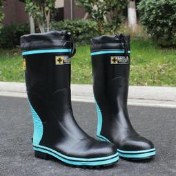 水鞋男款高筒防滑雨鞋外穿時尚趕海釣魚套鞋廚房洗車耐磨工作膠鞋 歷史價格詳細信息