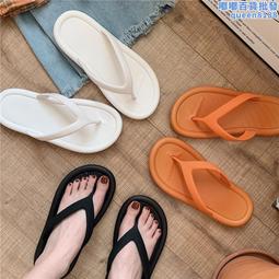 人字拖男夏季簡約休閑夾腳拖男款潮流外穿防滑涼拖網紅沙灘涼 歷史價格詳細信息