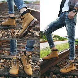 【&sect; 衫衫飾飾 &sect;】00081【3色39~44碼】耍帥不用口袋深2016馬丁靴男英倫潮鞋休閒短靴潮男復古大頭工裝靴男靴 歷史價格詳細信息