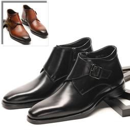 切爾西靴男短靴真皮尖頭冬季chelsea boot高街英倫馬丁靴男潮 歷史價格詳細信息