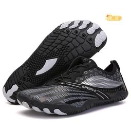 2021新款戶外涉水溯溪鞋五指沙灘遊泳垂釣鞋運動登山網布男徒步鞋 歷史價格詳細信息