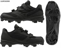 Mizuno 美津濃 棒壘球鞋 Dominant 4 男鞋 寬楦 黑 白 抓地 運動鞋 11GM2253-09 歷史價格詳細信息