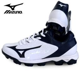 特價 MIZUNO 美津濃 WAVE SELECT NINE 棒壘球鞋 11GP192214 白深藍 歷史價格詳細信息