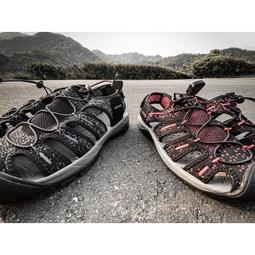 【SOFO】涼鞋 運動涼鞋 水陸鞋 / 登山 露營 健走 溯溪 戶外運動 護趾 /  織面可調式 男款 - 黑灰色 歷史價格詳細信息