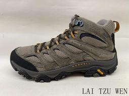 Merrell Moab 3 Mid Gore-Tex [ML036243] 男 越野鞋 登山 戶外 防潑水 中筒 黑灰 歷史價格詳細信息