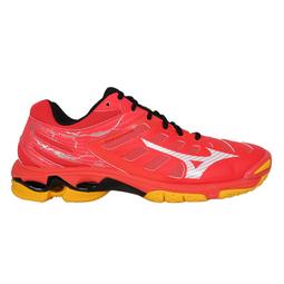 Mizuno Wave Voltage [V1GA216045] 男 排球鞋 運動 比賽 訓練 緩震 耐磨 白 暗紅 歷史價格詳細信息