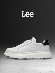 【Lee】男皮夾 短夾 荔皮 浮雕Logo字標 皮革皮夾 鐵盒底座＋黑紙盒／咖色 歷史價格詳細信息